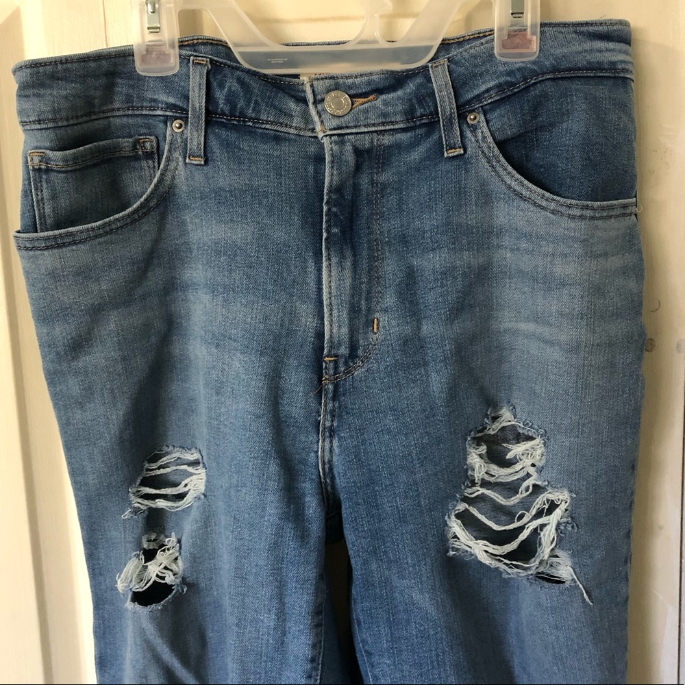 Levi’s Blue Ripped Jeans - Picture 5 of 8